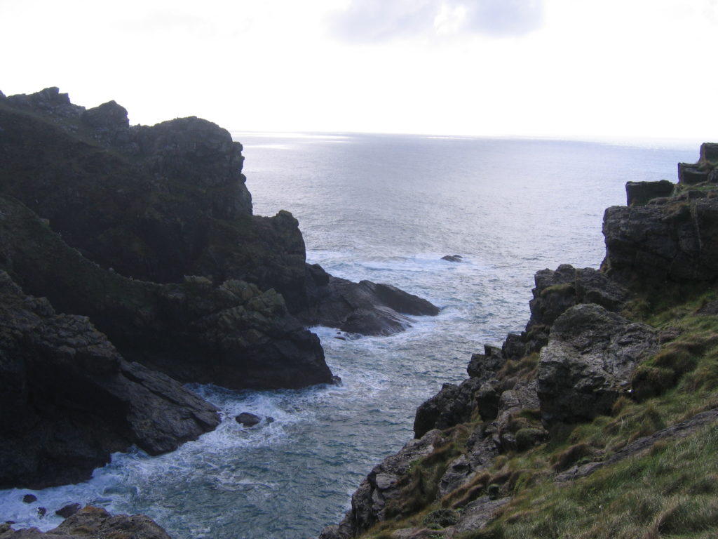 A Cornish inlet, seascape photo