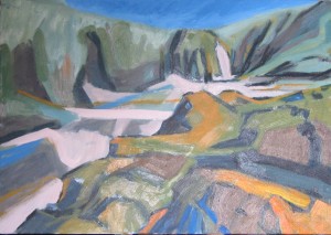 oil painting on canvas, Dibidal