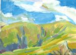 plein air [ainting, Howgills, 9x12 inches